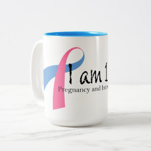 Tasse 2 Couleurs J'ai 1 ans dans la grossesse 4 et la conscience de