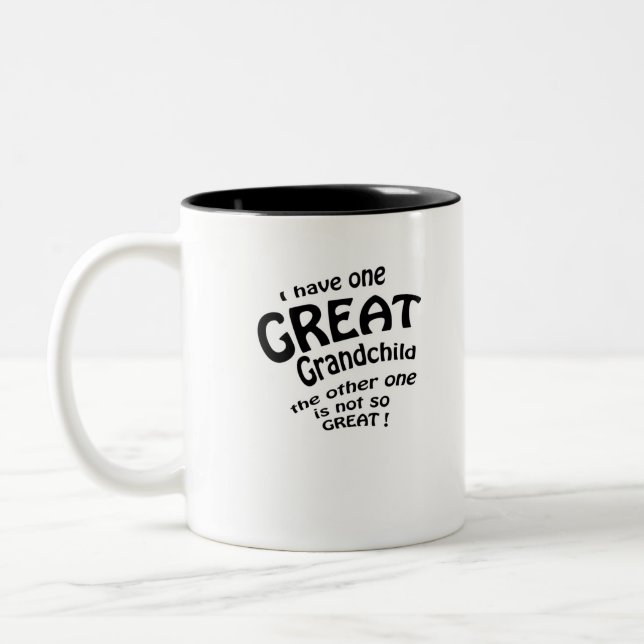 Tasse 2 Couleurs J'ai 1 petit-enfant (Gauche)