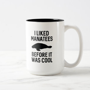 Tasse 2 Couleurs J'ai aimé des lamantins