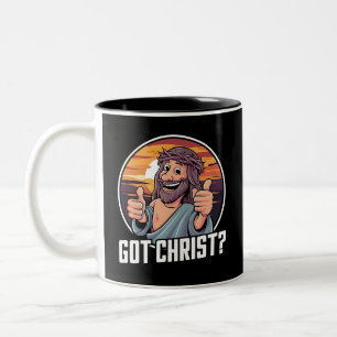 Tasse 2 Couleurs J'ai Buddy un Christ Noël Jésus Religieux