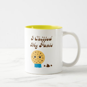Tasse 2 Couleurs J'Ai Chiffré Mon Pantalon Chocolat Chip Cookie