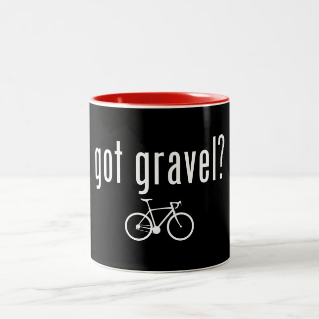 Tasse 2 Couleurs J'Ai Du Vélo Gravel (Centre)