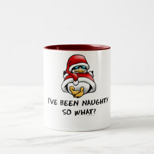 Tasse 2 Couleurs J'ai été vilain, ainsi ce qui ?