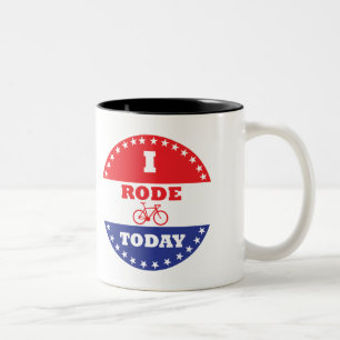 Tasse 2 Couleurs J'ai roulé aujourd'hui