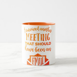 Tasse 2 Couleurs J'Ai Survécu...