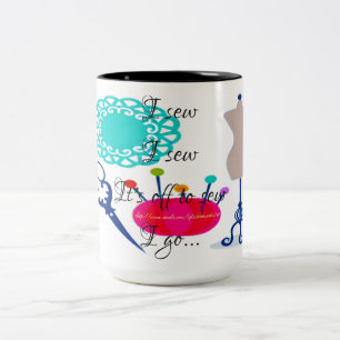 TASSE 2 COULEURS J'AI VU...JE VAIS...C'EST DÉSORMAIS DE VOIR QUE J'