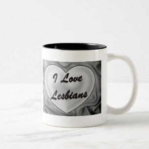 Tasse 2 Couleurs J'aime des lesbiennes
