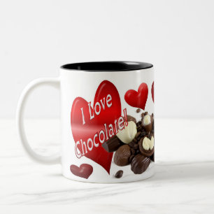 Tasse 2 Couleurs J'aime le chocolat
