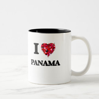 Tasse 2 Couleurs J'aime le Panama