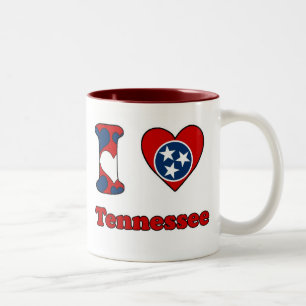 Tasse 2 Couleurs J'aime le Tennessee