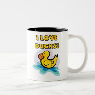 Tasse 2 Couleurs J'aime les canards