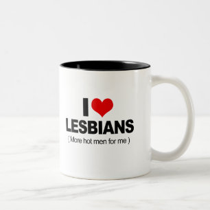 Tasse 2 Couleurs J'aime les lesbiennes