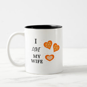 Tasse 2 Couleurs J'aime ma femme