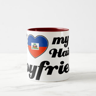 Tasse 2 Couleurs J'aime mon ami haïtien