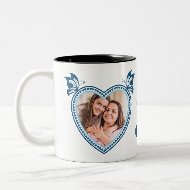 Tasse 2 Couleurs J'Aime Votre Grand-Mère (Gauche)
