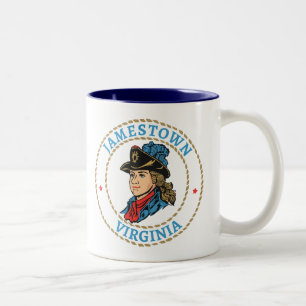 Tasse 2 Couleurs Jamestown Virginia Colonial