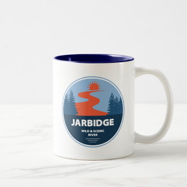 Tasse 2 Couleurs Jarbidge Wild Et Rivière Pittoresque Idaho (Droit)