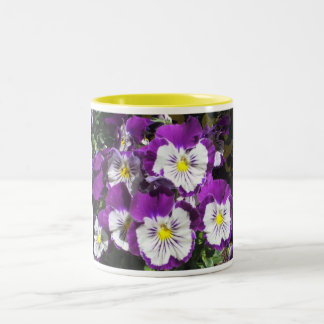 Tasse 2 Couleurs Jardin de pensée