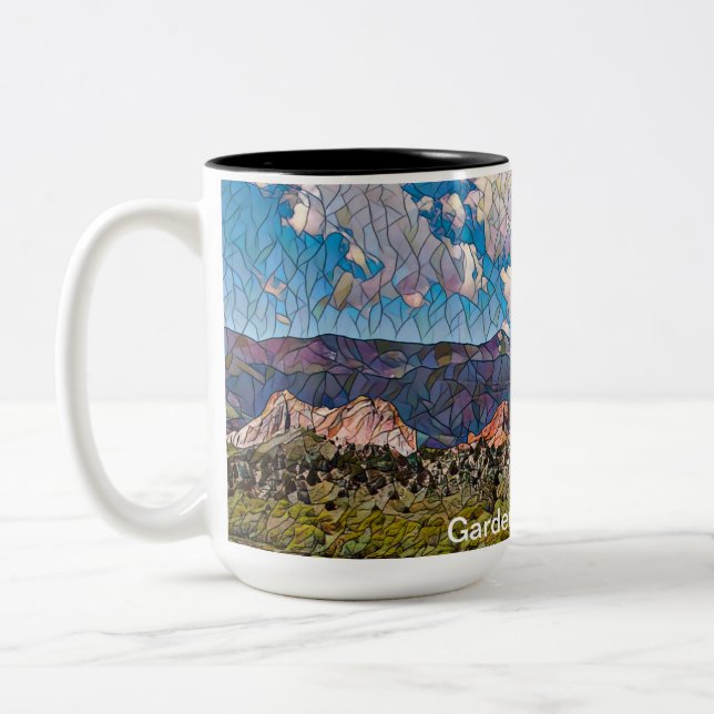 Tasse 2 Couleurs Jardin des Dieux (Gauche)