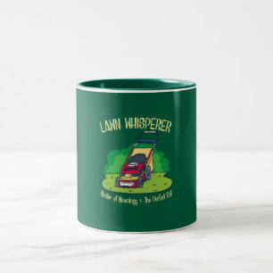 Tasse 2 Couleurs Jardin Jardin de la tondeuse de pelouse Whisperer