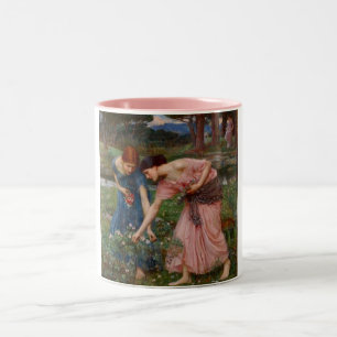 Tasse 2 Couleurs Jardin Romantique Vintage Femmes Préraphaélite