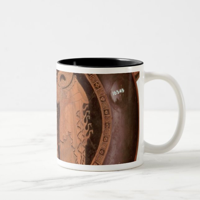 Tasse 2 Couleurs Jason est régurgité (Droit)