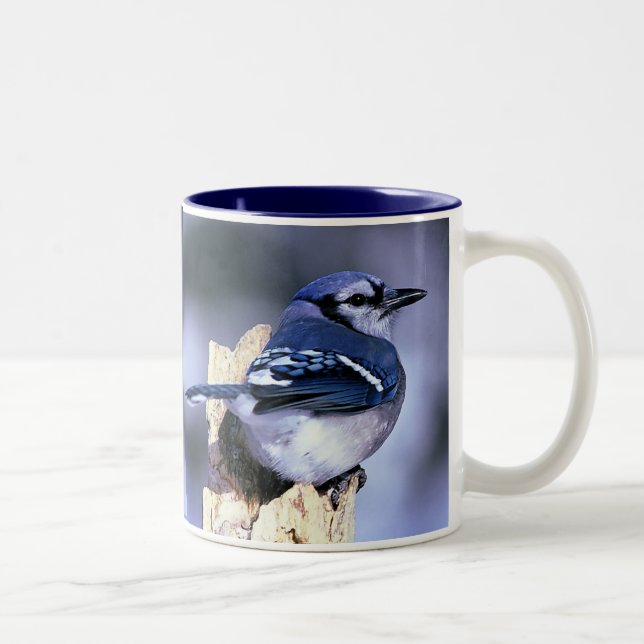 Tasse 2 Couleurs Jay bleu, Jay bleu (Droit)