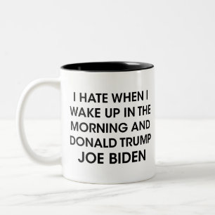 Tasse 2 Couleurs je déteste quand je me réveille le matin, Joe Bide