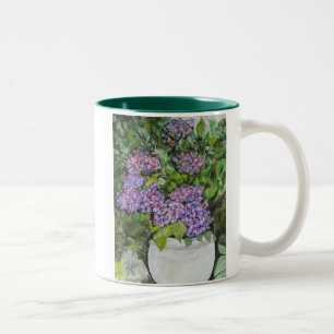 Tasse 2 Couleurs Je dois avoir des fleurs, toujours et toujours, Mo