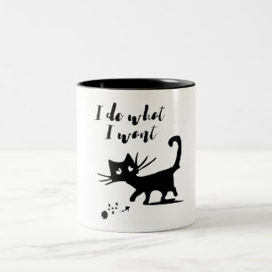 Tasse 2 Couleurs Je fais ce que je veux le GIF vilain drôle d'amant
