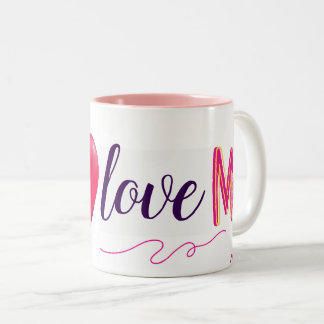 Tasse 2 Couleurs Je m'aime élégant