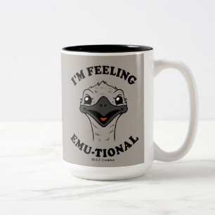 Tasse 2 Couleurs Je me sens Emu-Tional