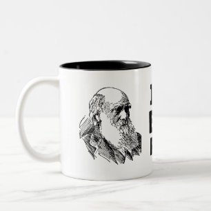 Tasse 2 Couleurs Je n’ai pas évolué pour ça - Drôle Darwin Co