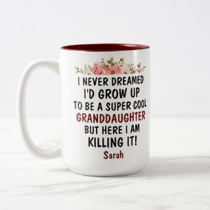 Tasse 2 Couleurs Je N'Ai Jamais rêvé que je grandirais pour devenir