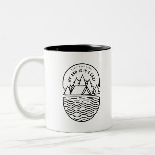 Tasse 2 Couleurs Je ne peux pas travailler aujourd'hui mon bras est