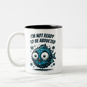 Tasse 2 Couleurs Je ne suis pas prêt à être abducté