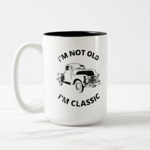 Tasse 2 Couleurs Je ne suis pas vieux Je suis une pâte à café class