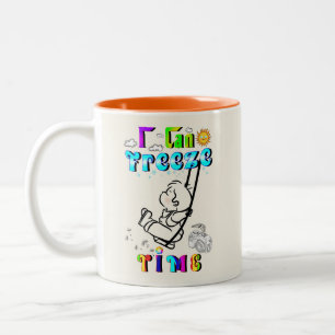 Tasse 2 Couleurs Je peux geler le temps
