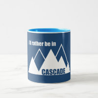 Je préférerais être dans la montagne Cascade Idaho