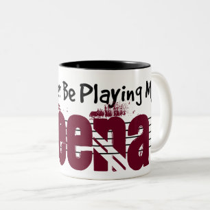 Tasse 2 Couleurs Je Préférerais Jouer Mon Veena