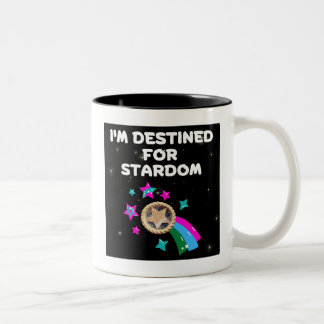 Tasse 2 Couleurs Je suis destiné à Stardom