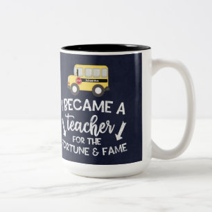 Tasse 2 Couleurs Je suis devenu enseignant