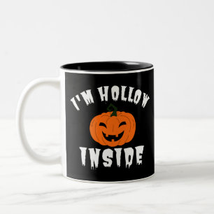 Tasse 2 Couleurs Je suis Hollow Inside Pumkin Jack-o'-lantern