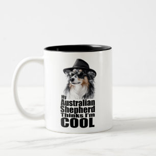 Tasse 2 Couleurs Je suis le berger australien Cool