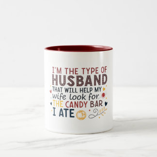 Tasse 2 Couleurs Je suis le genre de mari qui va aider ma femme