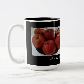 Tasse 2 Couleurs Je Suis Un Amoureux Des Fruits - Pommes Cup