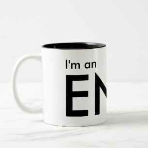Tasse 2 Couleurs Je suis un ENFJ - type de personnalité