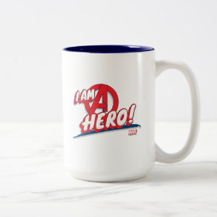 Tasse 2 Couleurs Je suis un héros !