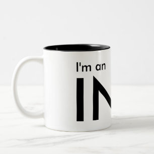 Tasse 2 Couleurs Je suis un INFJ - Type de personnalité