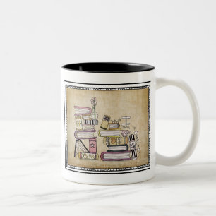 Tasse 2 Couleurs je suis un rat de bibliothèque
